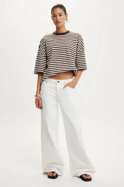 Low Rise Wide Jean