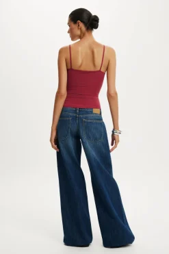 Low Rise Wide Jean