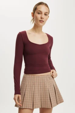 Mae Pleated Mini Skirt