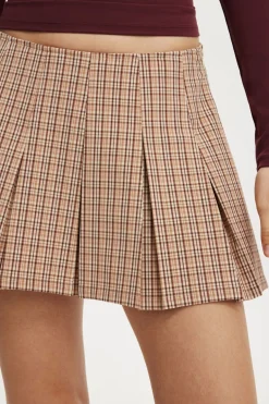 Mae Pleated Mini Skirt