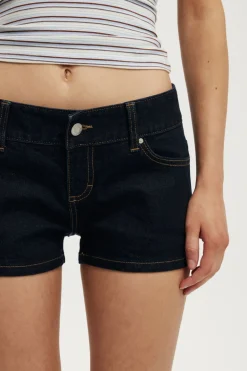 Micro Low Denim Short