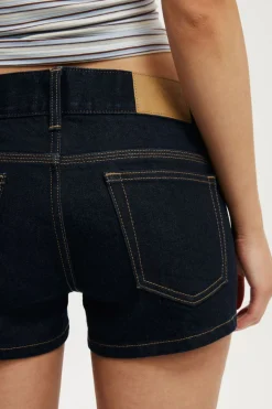Micro Low Denim Short