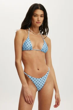 Micro String Triangle Bikini Top