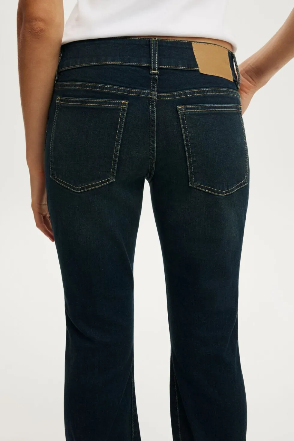 Mid Rise Bootcut Jean