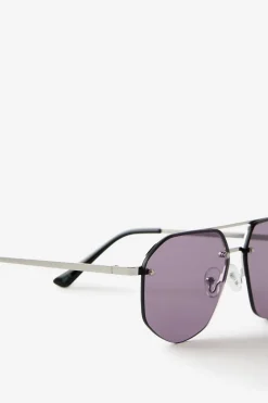 Mikayla Rimless Aviator Sunglasses