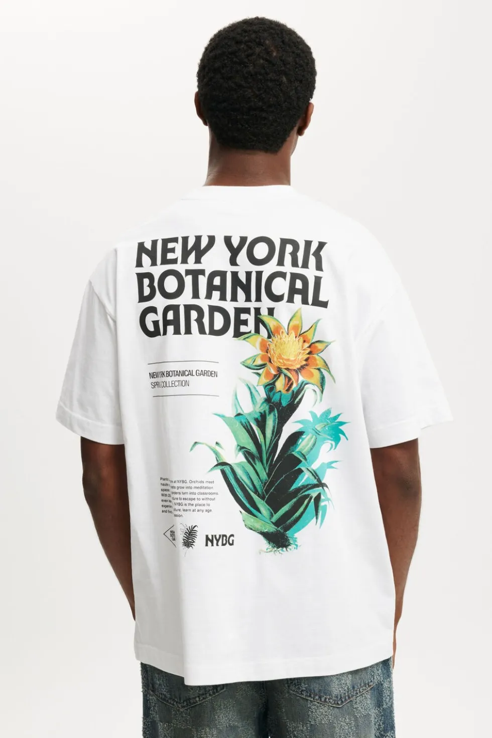 New York Botanical Garden Box Fit T-Shirt