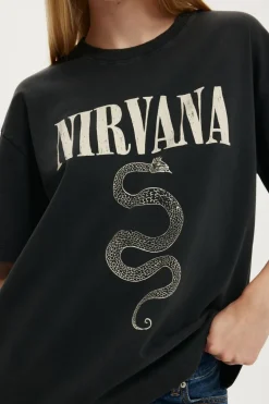 Nirvana Boxy Graphic Music Tee