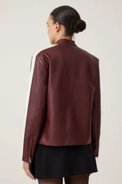 Nova Faux Leather Moto Jacket