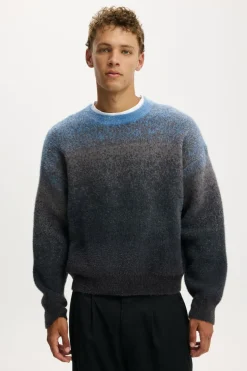Ombre Crew Knit