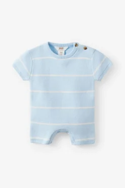 Organic Knit Short Sleeve All In One