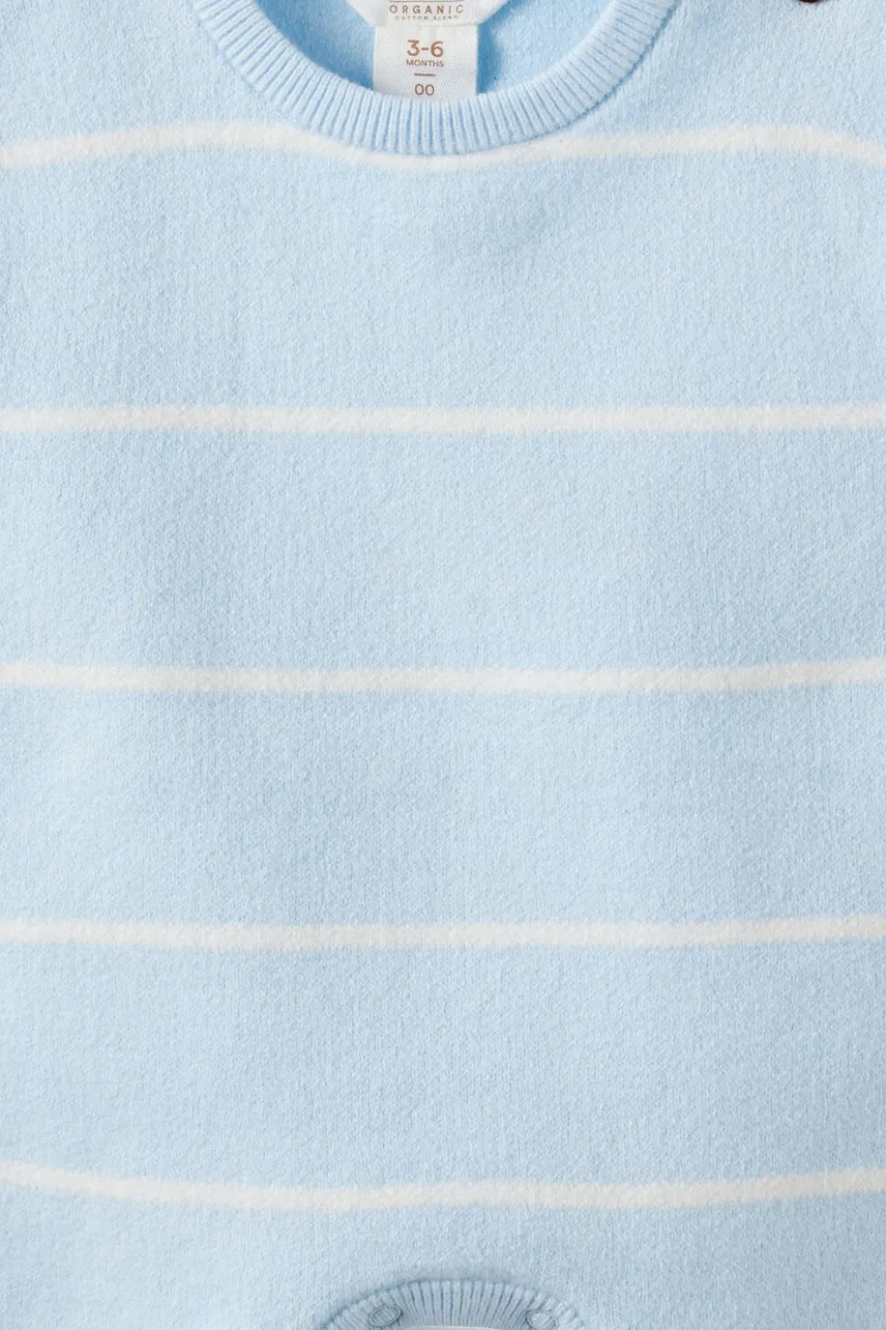 Organic Knit Short Sleeve All In One