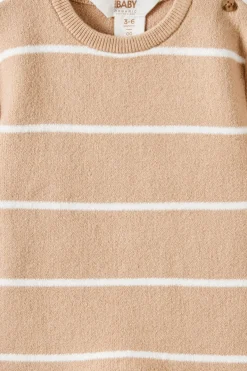 Organic Knit Short Sleeve All In One