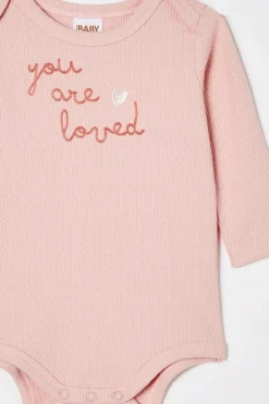 Organic Pointelle Long Sleeve Bubbysuit