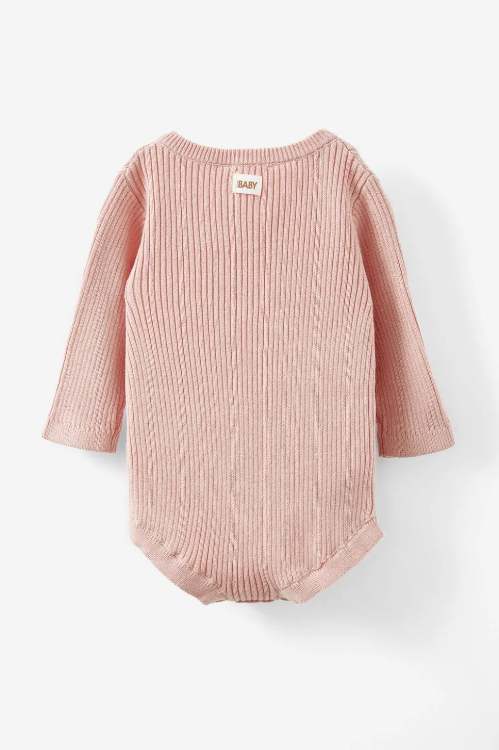 Organic Rib Knit Cross Over Tie Bubbysuit