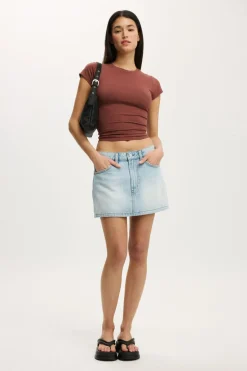 Original Denim Mini Skirt