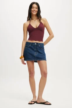 Original Denim Mini Skirt