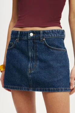 Original Denim Mini Skirt