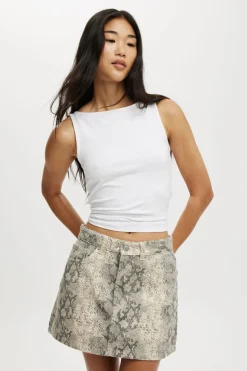 Original Denim Mini Skirt