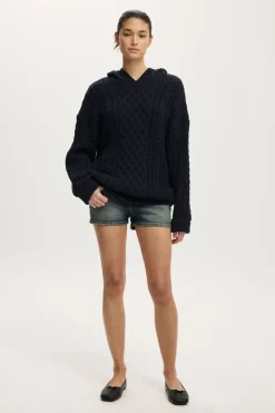 Oversized Cable Hoody