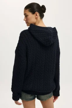 Oversized Cable Hoody