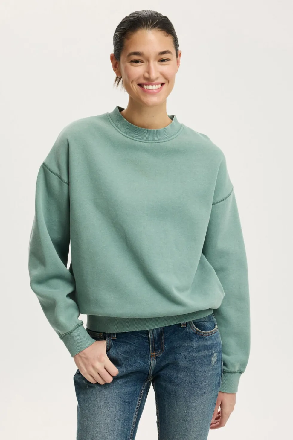Oversized Fleece Sweatshirt