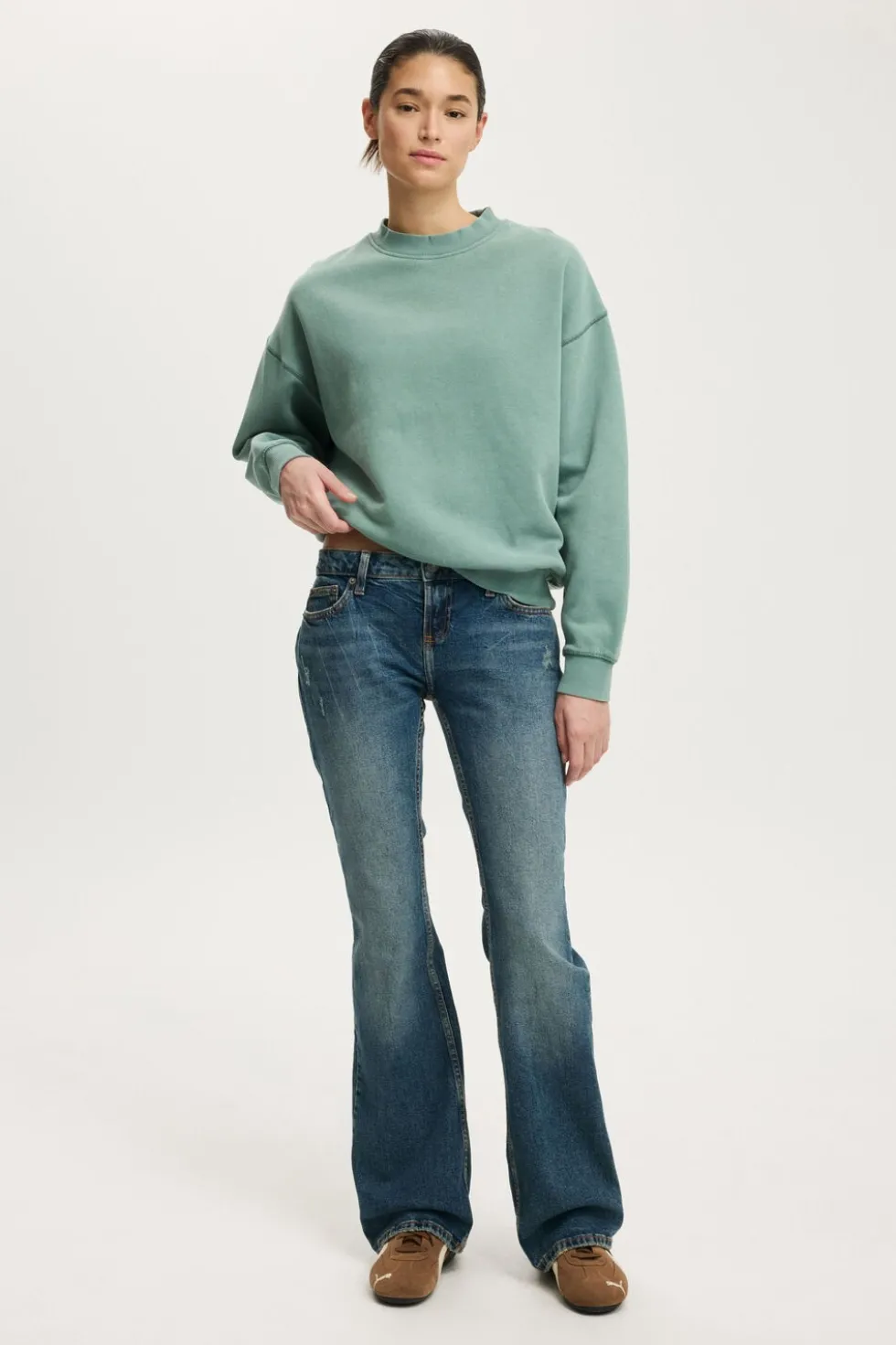 Oversized Fleece Sweatshirt