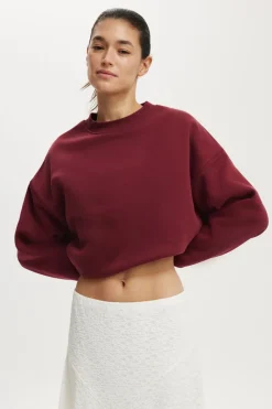 Oversized Fleece Sweatshirt