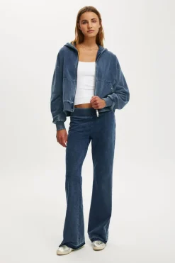 Oversized Zip Through Hoodie