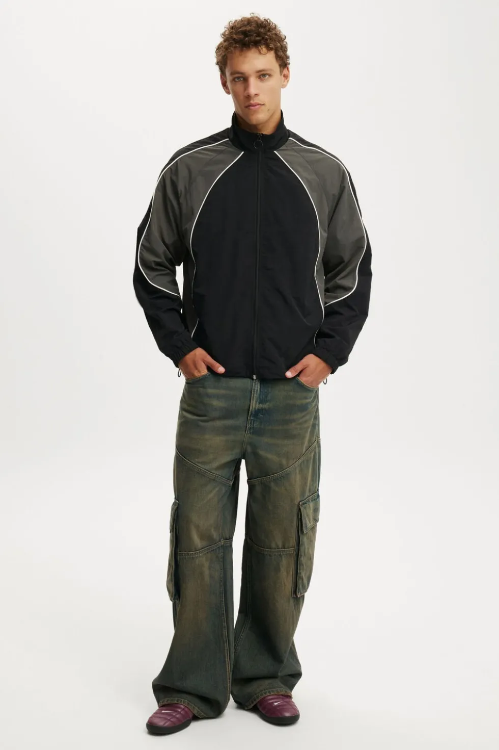 Panelled Spray Jacket