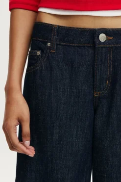 Petite Low Rise Wide Jean
