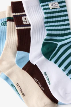 5Pk Crew Sock