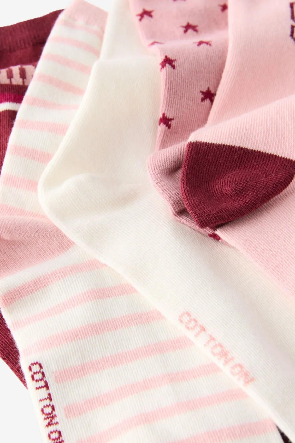 5Pk Fine Crew Sock