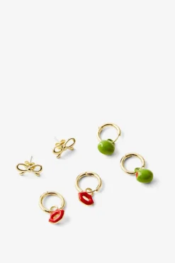 3Pk Mid Earring