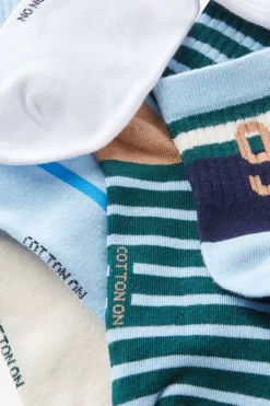 5Pk Quarter Crew Sock
