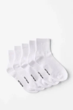 5Pk Quarter Crew Sock