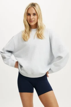 Plush Crew Sweatshirt