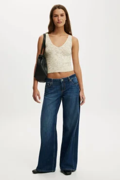 Pointelle Knit Tank