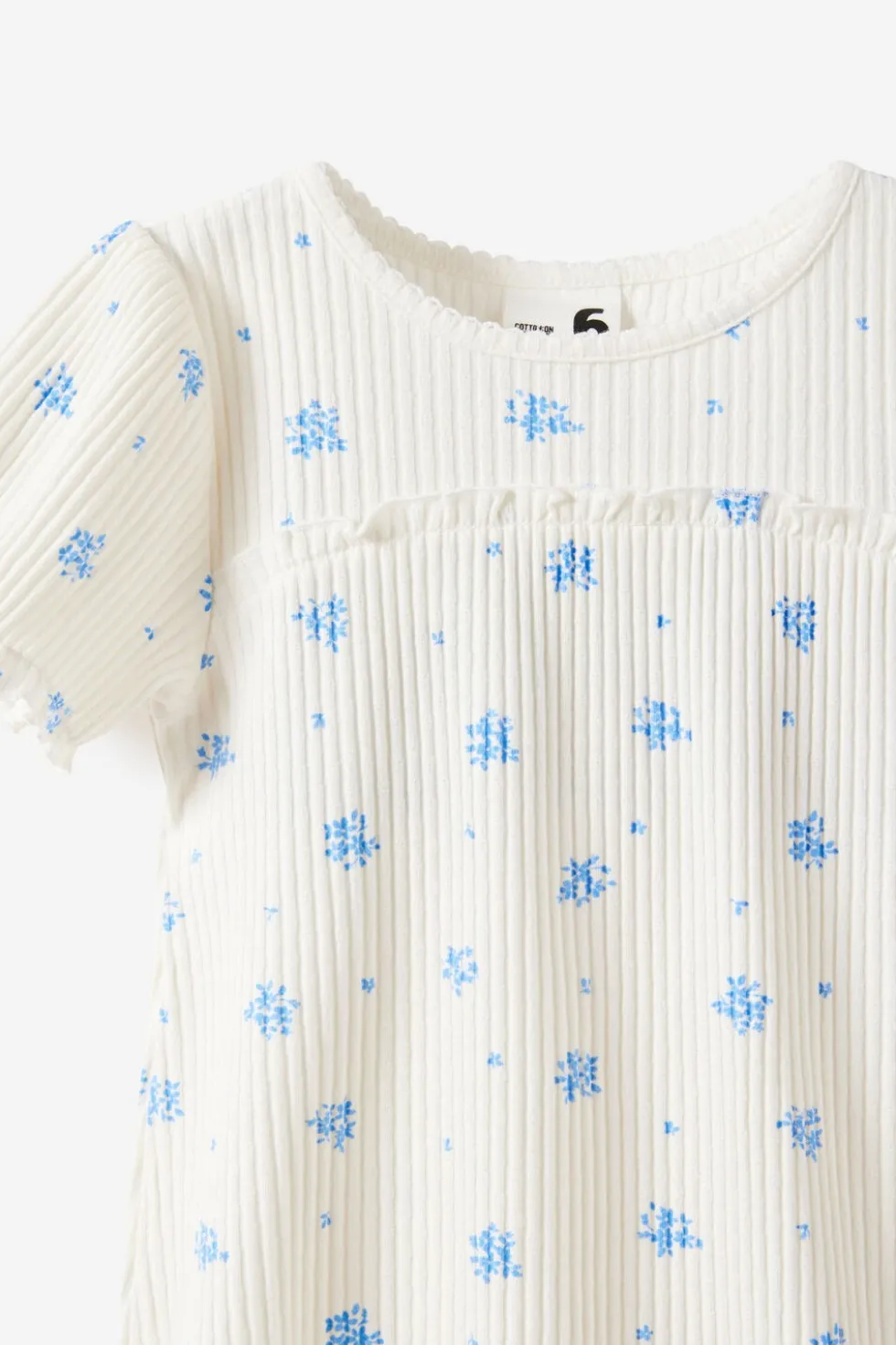 Posie Short Sleeve Babydoll Top