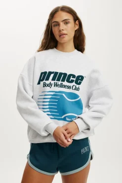 Prince Plush Drop Shoulder Sweatshirt