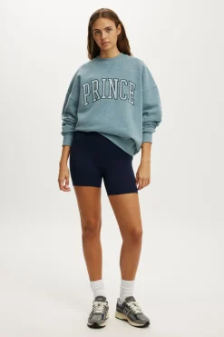 Prince Plush Drop Shoulder Sweatshirt