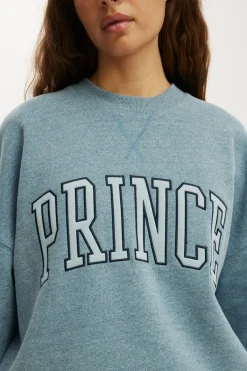 Prince Plush Drop Shoulder Sweatshirt