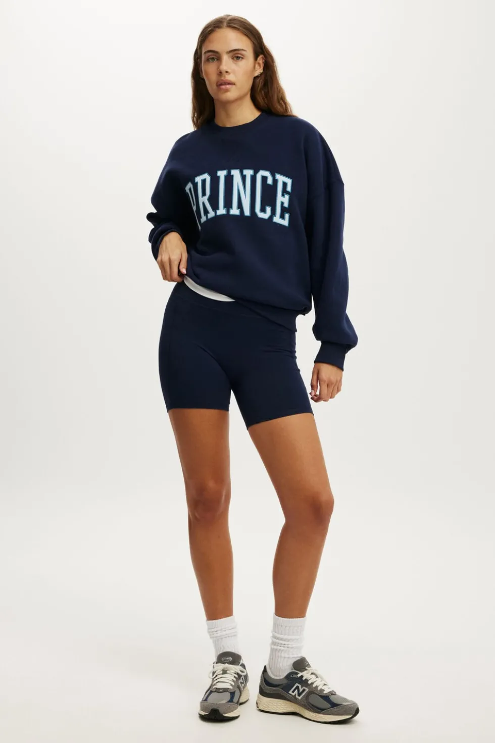Prince Plush Drop Shoulder Sweatshirt