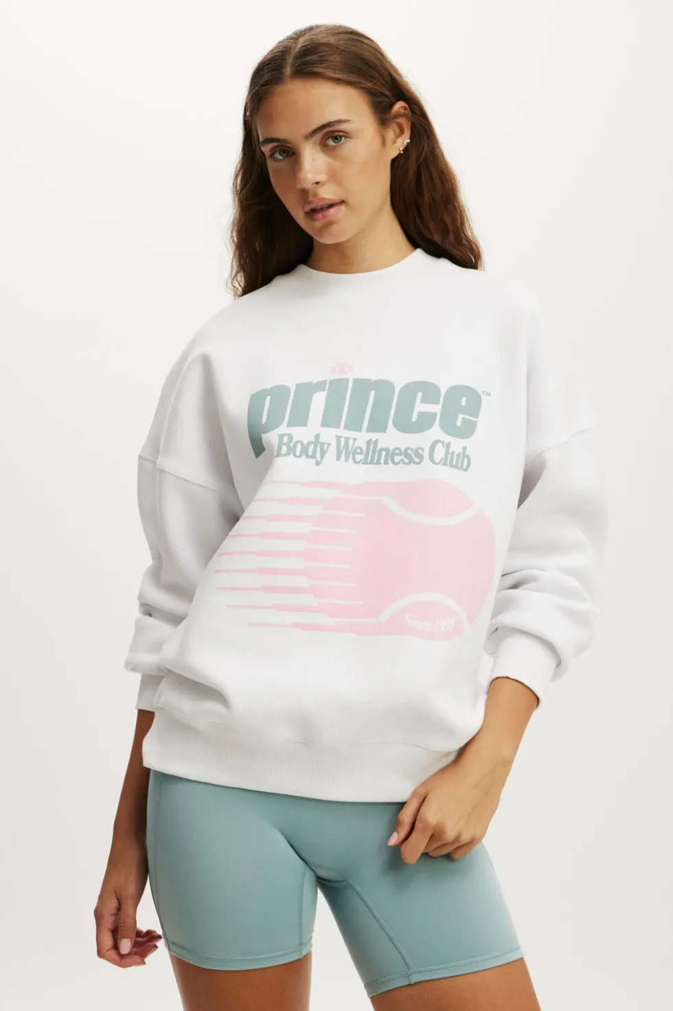 Prince Plush Drop Shoulder Sweatshirt