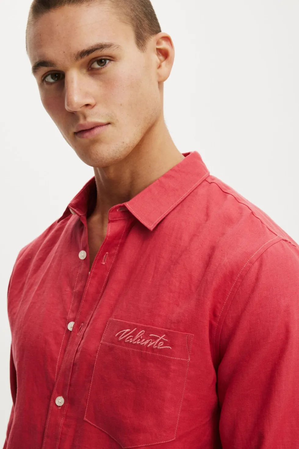 Relaxed Linen Long Sleeve Shirt