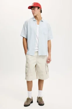 Relaxed Linen Short Sleeve Shirt