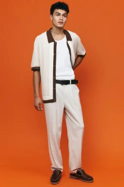 Relaxed Pleated Pant