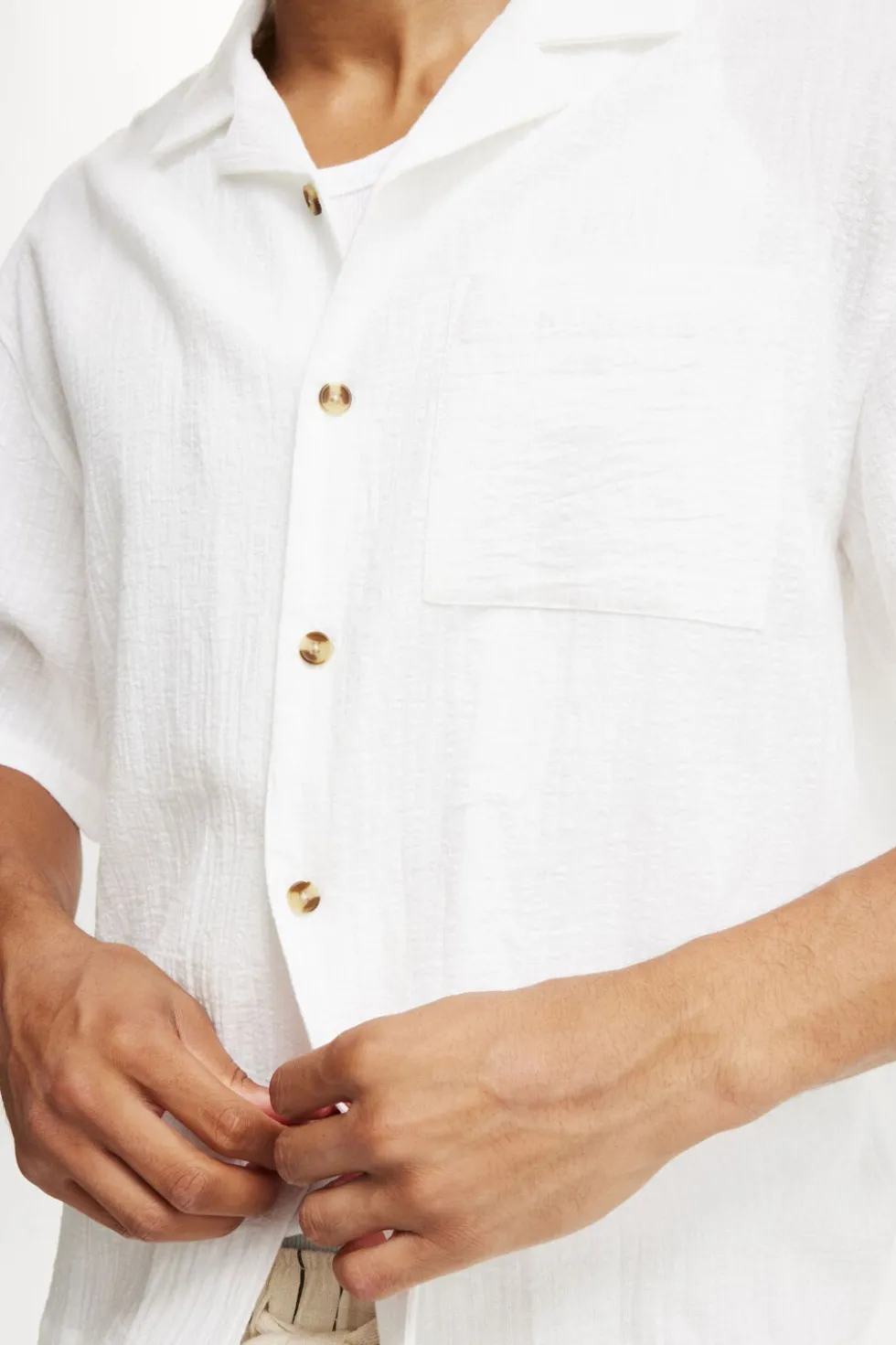 Riviera Box Fit Short Sleeve Shirt