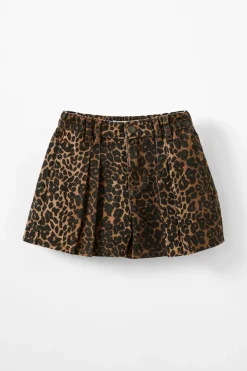 Sarai Pleat Front Denim Short