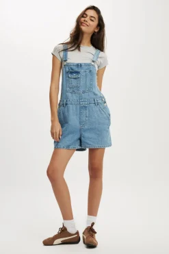 Short Denim Overall