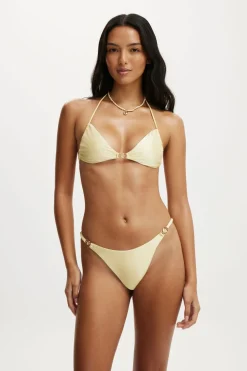 Side Gather Bralette Bikini Top